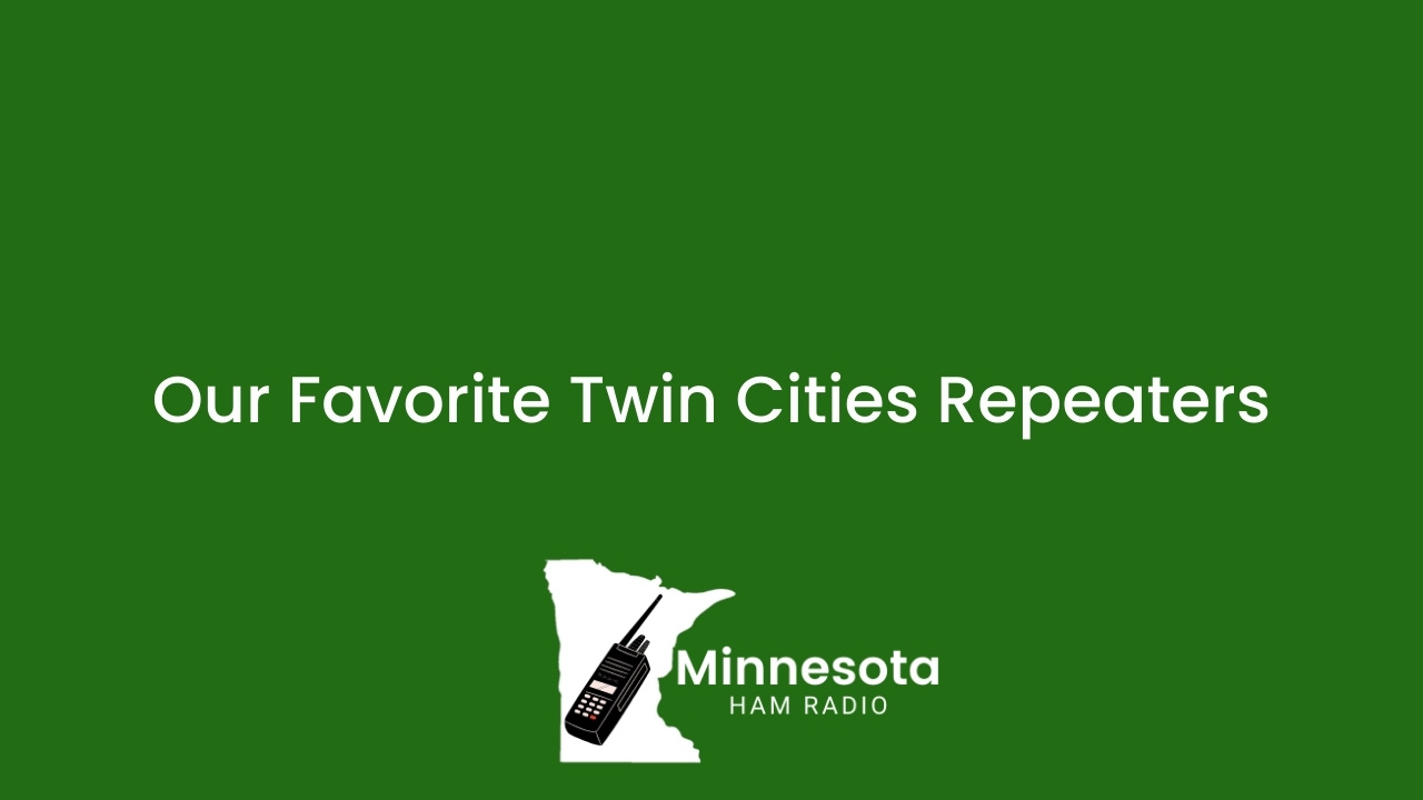 Our favorite Twin Cities ham radio repeaters graphic